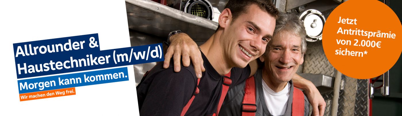 Allrounder & Haustechniker (m/w/d)